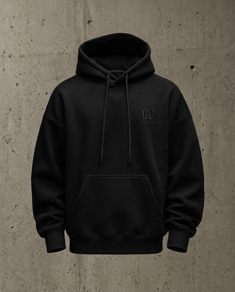 Heavyweight Hoodie Black