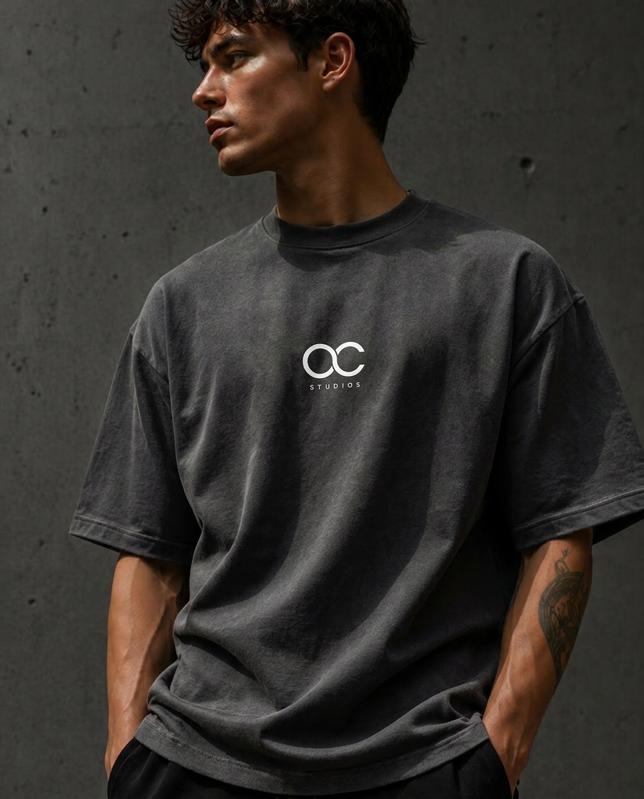 Object / Subject Tee Washed Grey