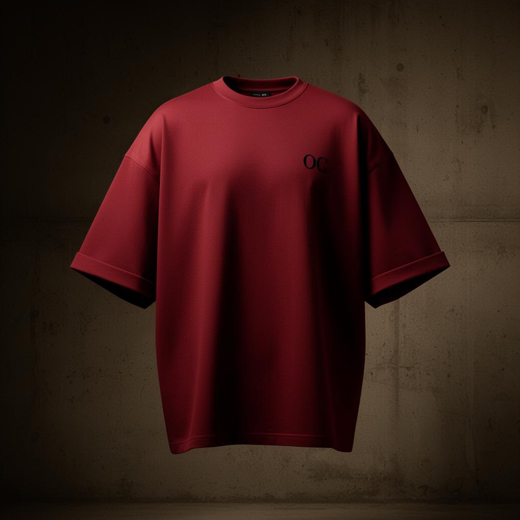Form / Friction Tee Oxblood